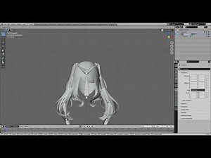 Yandere Simulator Tutorial - How to rig a Hair