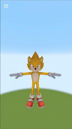 Make Super Sonic in Minecraft: Timelapse