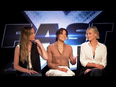 Fast X: Michelle Rodiriguez, Brie Larson, & Charlize Theron Official Movie Interview | ScreenSlam