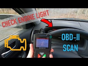 Using an OBD 2 Scanner to read engine codes and live data
