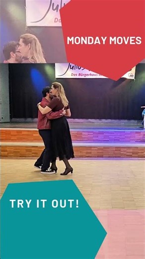 Slow Bal #mondaymove : contrast in the basic with a crab walk