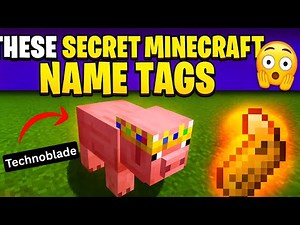 These Secret Minecraft Name Tags Will Blow Your Mind! 😱🔥