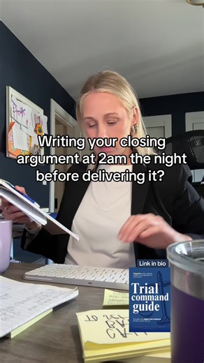 Mastering Closing Arguments with Trial Command
