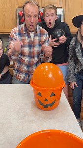 Halloween Floating Balloon Family Game 🎃 Dad, mom, kids, and the whole family play halloween balloon game for fun prizes. One of the buckets has a funny punishment inside. This video was produced by Benson Crew, Network Media, and Benson Bros. (for entertainment purposes only) | Paul & Kezzy