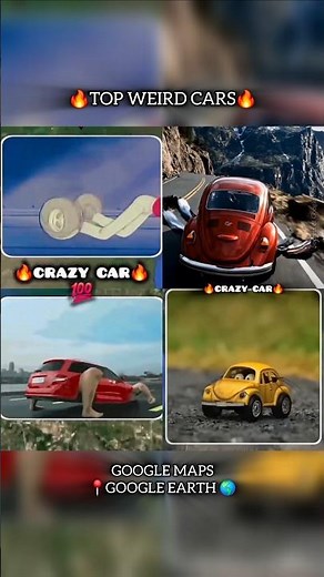 🔥TOP WEIRD CARS🔥 GOOGLE MAPS AND GOOGLE EARTH 🌎