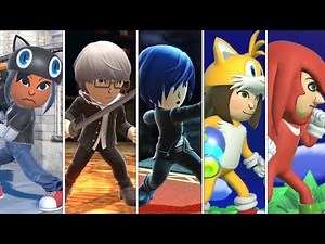Super Smash Bros Ultimate | NEW Persona 5 & Sonic Mii Costumes DLC - Update 3.0.0