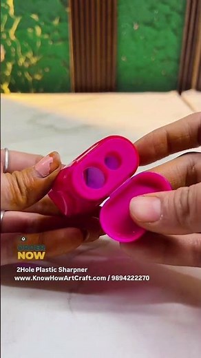 2Hole Plastic Sharpner