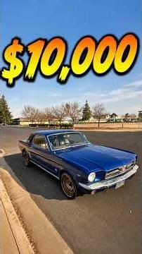 15 Classic Cars For Sale Under $10,000 | Mustangs, Firebird & Rare Classic Deals