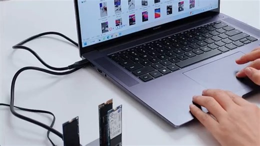 旧SSD几百G的资料怎么导出来？别慌！数据搬家神器来 #固态硬盘 #数据迁移 #拷贝机 #玩转数码