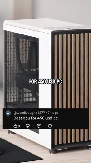 Best GPU for a 450 dollar build