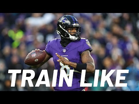 Ravens QB Lamar Jackson's Portable Offseason Workout To Stay In Shape | Train Like | Men's Health