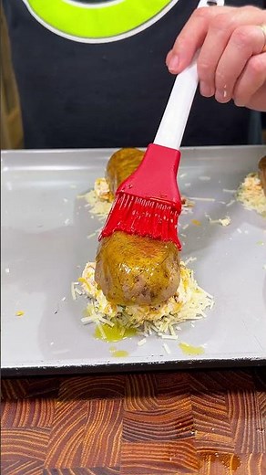Jalapeño Popper Crusted Baked Potatoes 🔥 Recipe in Description