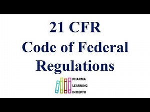 21 CFR Code of Federal Regulations