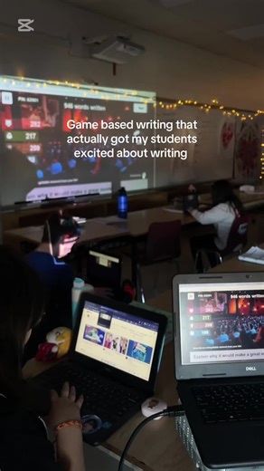 Juego de escritura para estudiantes en We Will Write