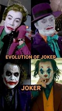 Evolution of Joker (Live-Action)