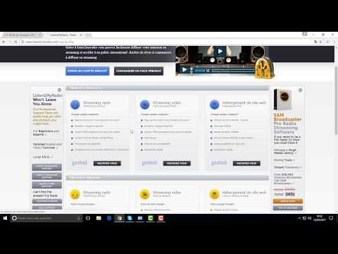comment crée un serveur shoutcast gratuitement avec 5000 auditeurs en silmutaner