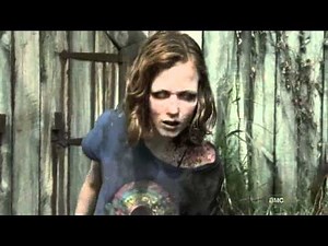 The walking dead-Barn scene