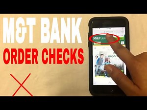 ✅ 3 Ways To Order M and T Bank Replacement Checks 🔴