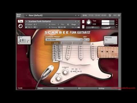 Custom Chord Patterns - Native Instruments Scarbee Funk Guitarist