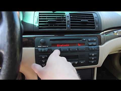 BlueBus Demo on the BMW CD53 Radio (E46 Business Radio)