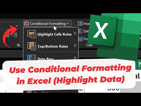 How to Use Conditional Formatting in Excel (Highlight Data)