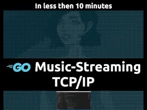Music streaming server in Go Lang