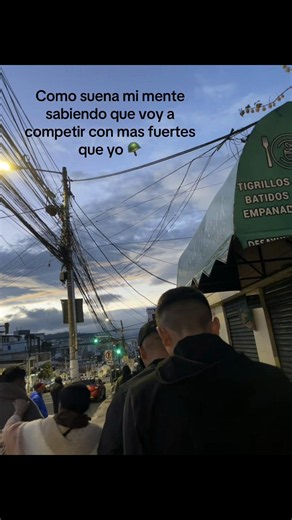 Cómo suena mi mente sabiendo que voy a competir con más fuertes