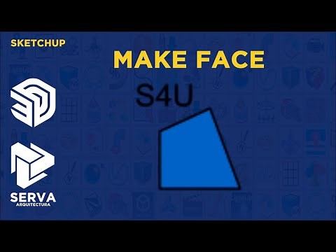 SKETCHUP PLUGIN - MAKE FACE - DE S4U #arquitectura #sketchupplugins #sketchup #sketchuptutorial