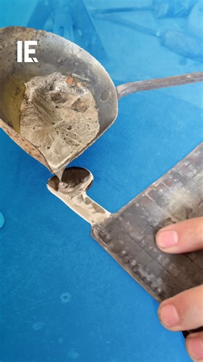 1.2M views · 1.1K reactions | Have you ever seen how metal casting works up close?  haya.tkhan0313 / IG | Interesting Engineering | Facebook