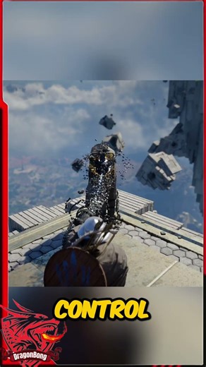 Controlling A Floating Platform With My Gauntlet #crimsondesertgame #shorts