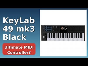 REVIEW (2025): KeyLab 49 mk3 Black. Features.