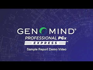 Demo of Genomind® Professional PGx Express™ Report