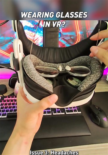 Optimizing VR Experience with Prescription Glasses