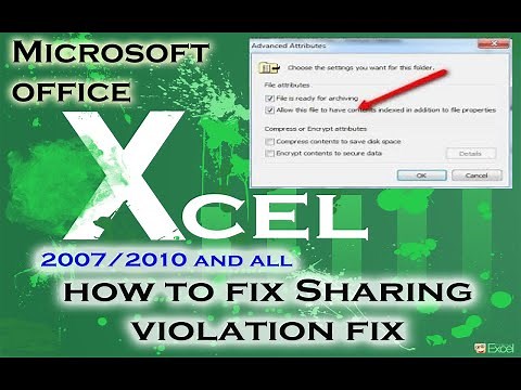 How to fix sharing violation in 7 Methods | All possible Methods