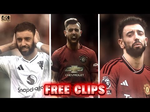 BRUNO FERNANDES 4K FREE CLIPS FOR EDITS 🔥 