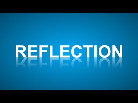 CSS Text Reflection Effects