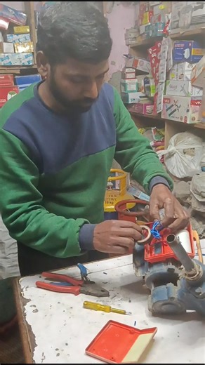 पानी मोटर लीड कनेक्शन #pani motor connection