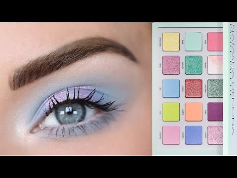 Natasha Denona Pastel Palette | Soft Blue Eyeshadow Tutorial