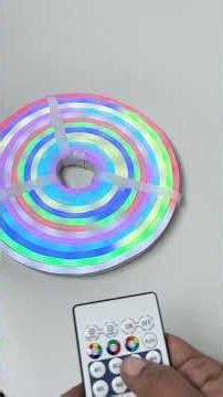 New Low Budget RGB Neon kit🔥 RGB Neon Strip kit for Gaming and Studio setup #neon #gaming #studio