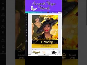 Full Canva Tutorial Learn to Make Memorial Flyer