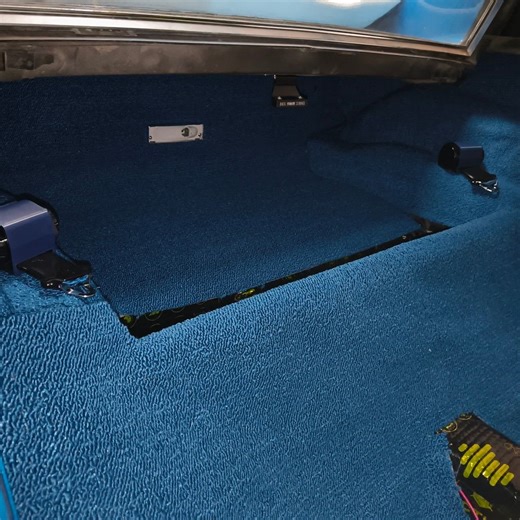 new carpet install 71 Coupe - CorvetteForum - Chevrolet Corvette Forum Discussion