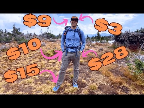 Budget Friendly TRAIL TESTED Backpacking Clothes!
