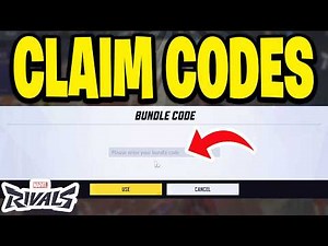 How To Claim Codes In Rivals