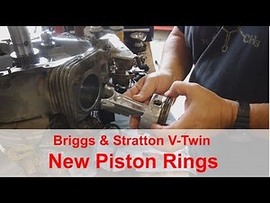 How to Change Piston Rings - Briggs & Stratton V-Twin Engine