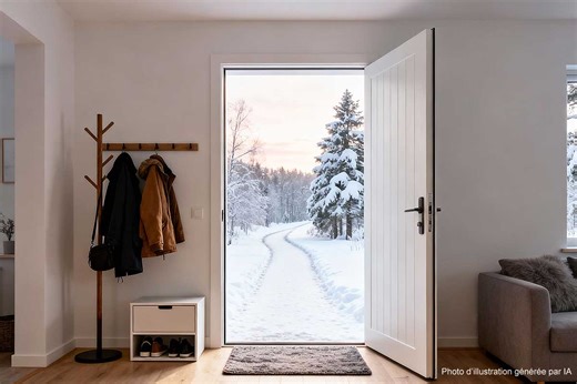 Comment améliorer l'isolation de sa porte d’entrée pour garder la chaleur à l’intérieur