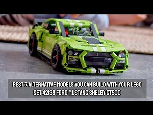 Best 7 Alternative Models you can Build with your LEGO Set 42138 Ford Mustang Shelby GT500
