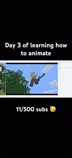 Epic Minecraft Fight scene