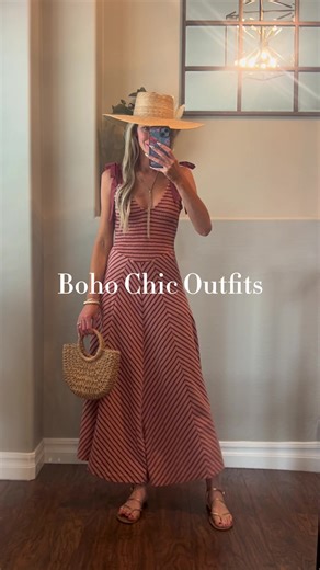 Boho chic Outfits! All of the outfit details are in my bio! #bohochic | outfits