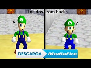 Los dos rom hacks de Luigi en mario 64 (Mediafire)