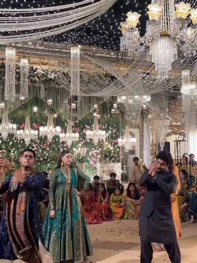 Energetic Wedding Dance Duo Steals the Show